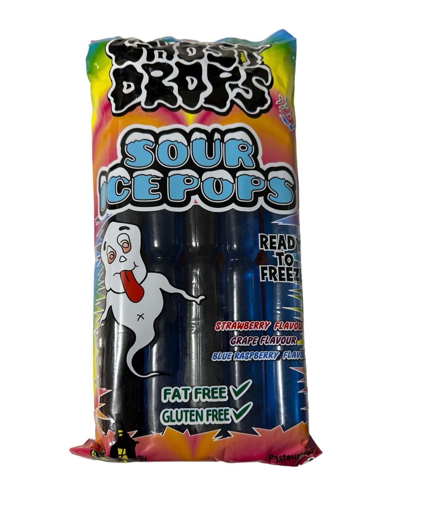 10 Pack Ghost Drops Sour Icepops
