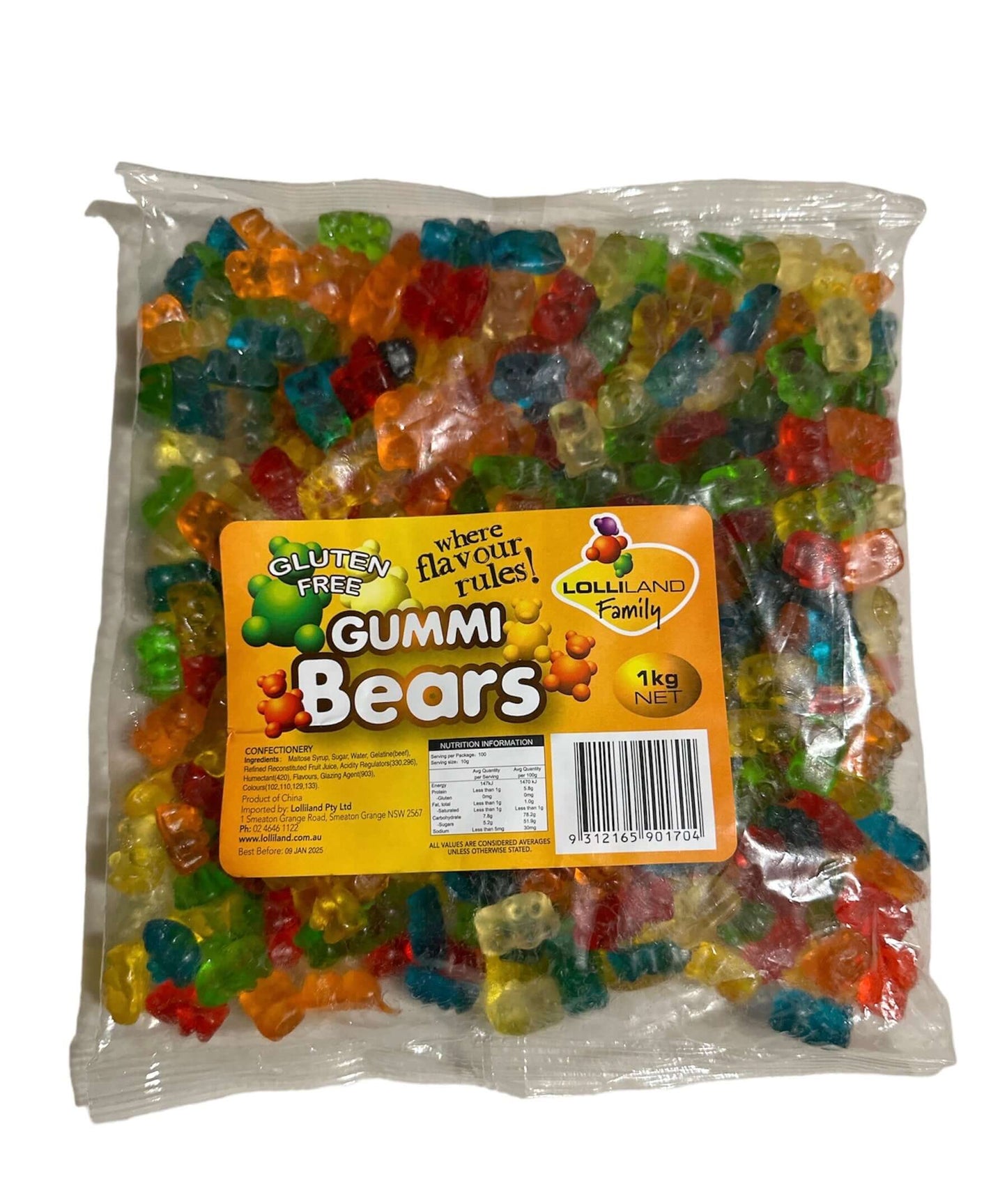 Lolliland Gummy Bears 1kg