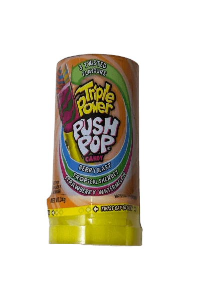 3 Triple Twisted Flavour Push Pop.