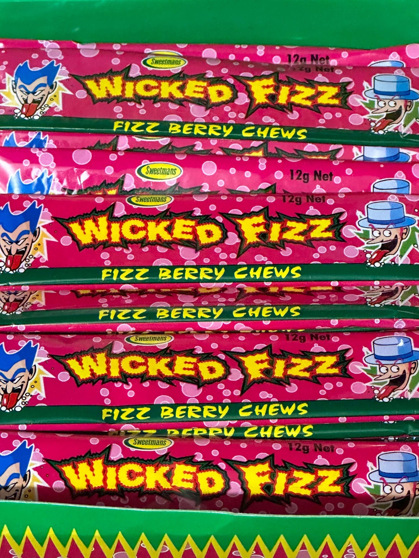 Red Berry Wicked fizz chew bar