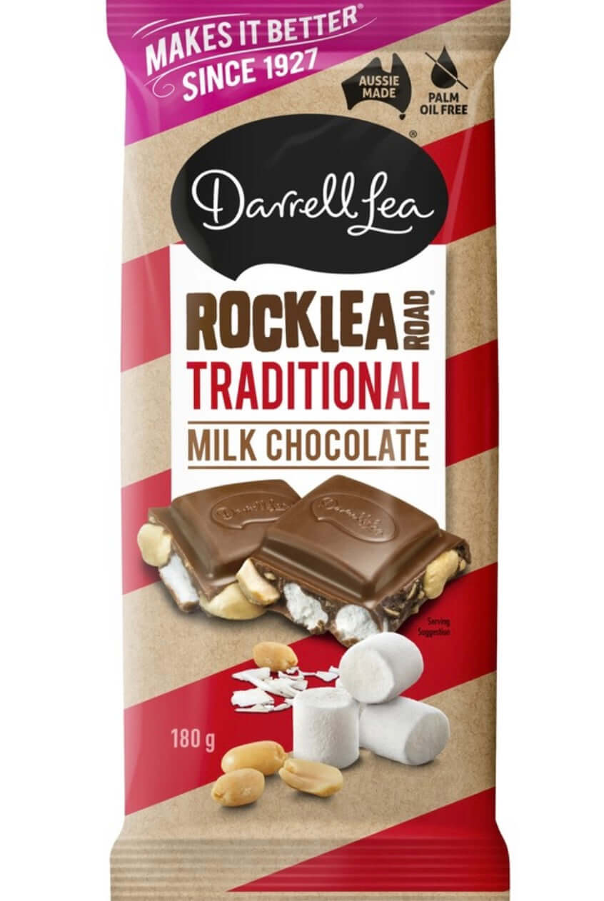 Darrell Lea Rocklea Road traditional Milk Chocolate