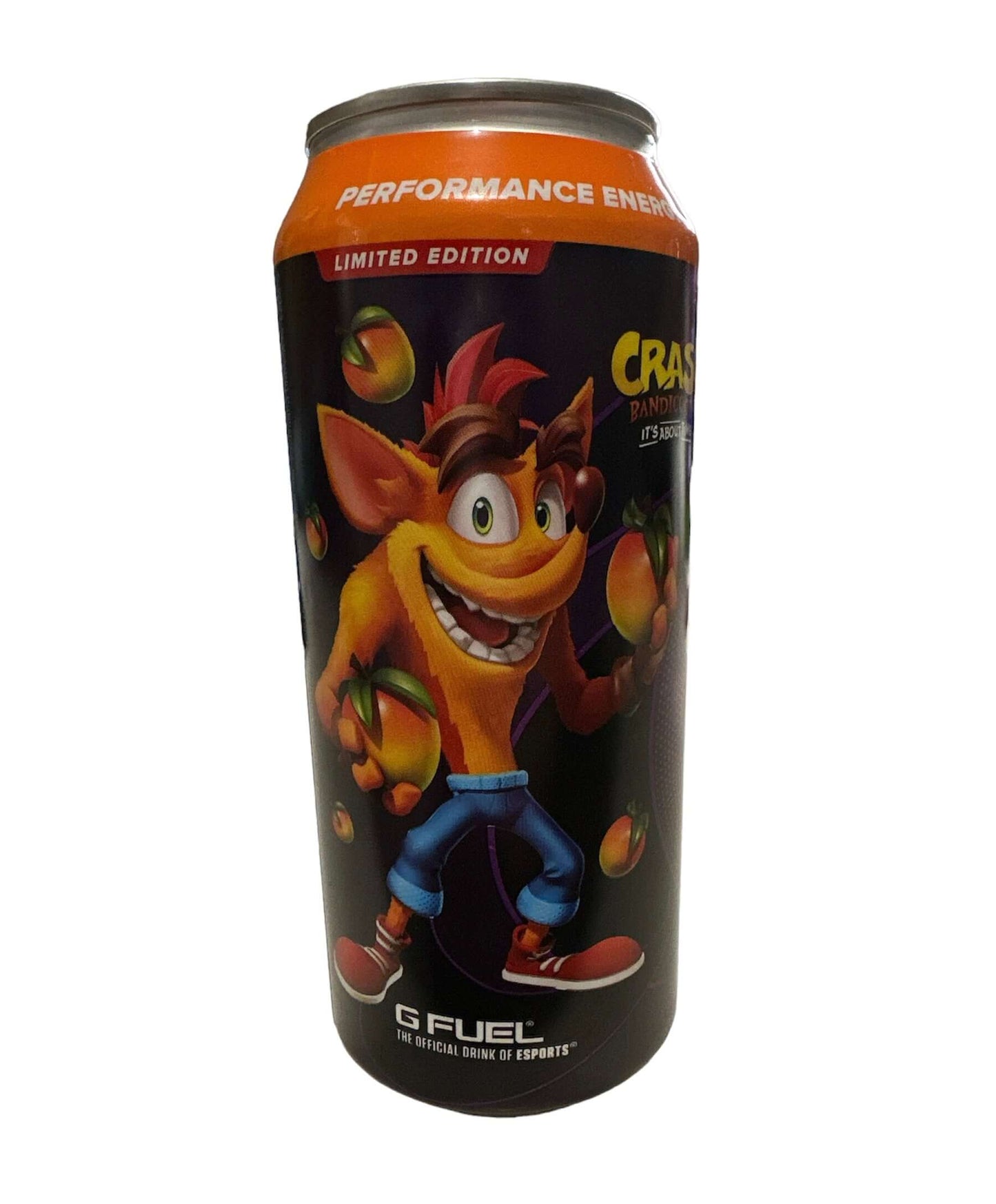 Crash Bandicoot Wumpa Fruit Energy Drink